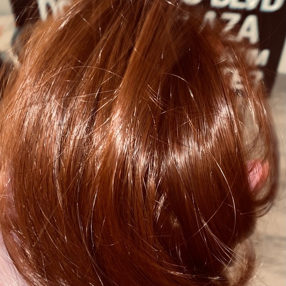 New in original Packaging. Juvabun 6” Ponytail Extension in Dark Red - Picture 3 of 8